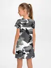 Детское платье / Автомобильные войска камуфляж