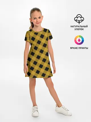Детское платье / Шотландка