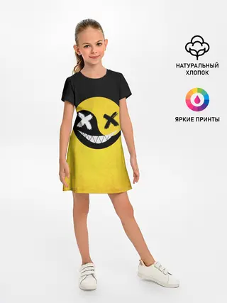 Детское платье / Smile yin and yang