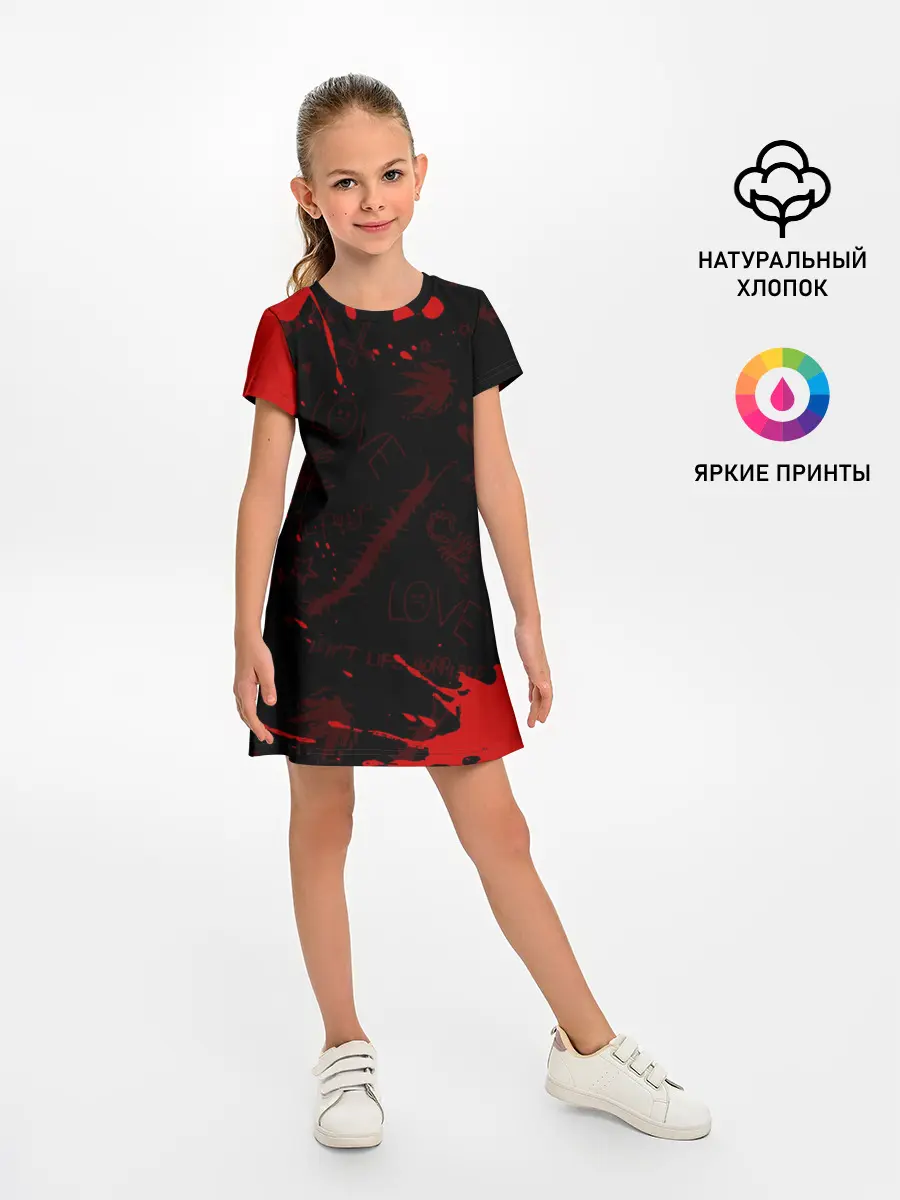 Детское платье / LIL PEEP / ЛИЛ ПИП