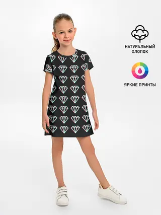Детское платье / Diamonds Glitch