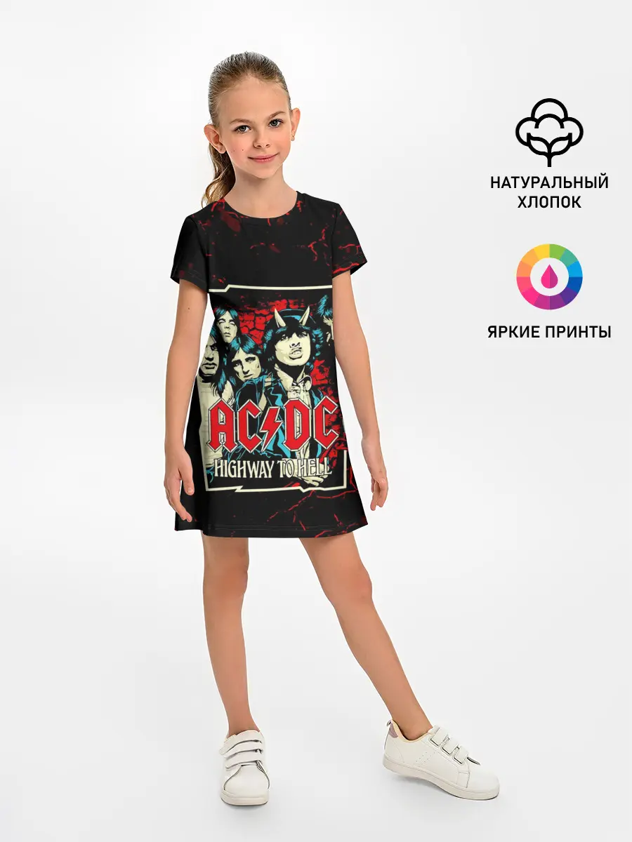 Детское платье / AC DC HIGHWAY TO HELL