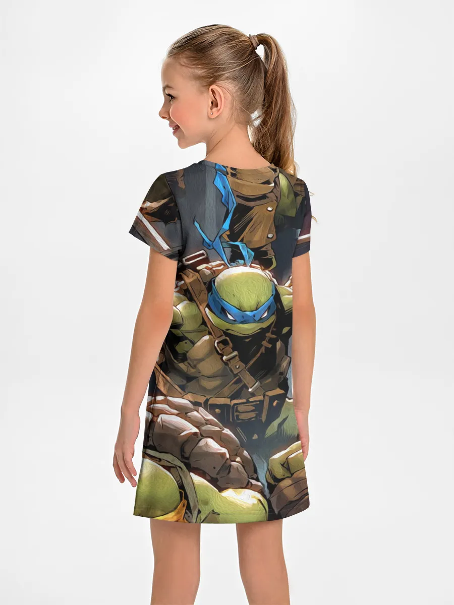 Детское платье / ЧЕРЕПАШКИ