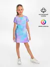 Детское платье / Мрамор Tie Dye