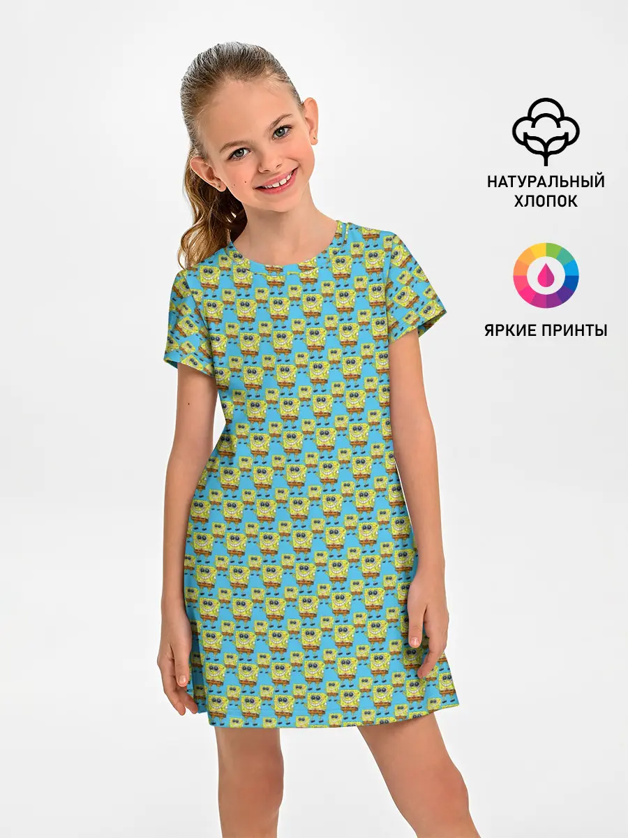 Детское платье / SpongeBob