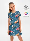 Детское платье / Японские карпы