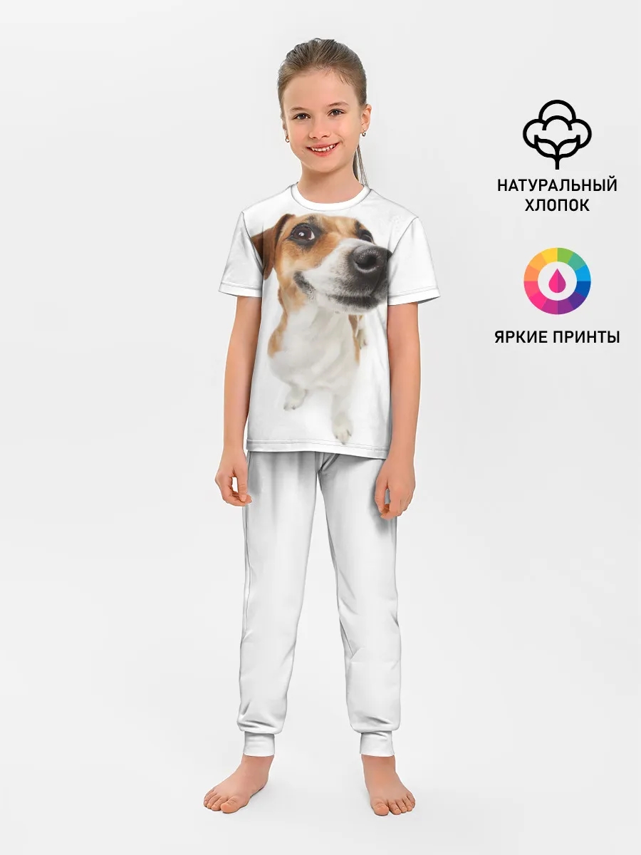 Детская пижама с брюками / Собака