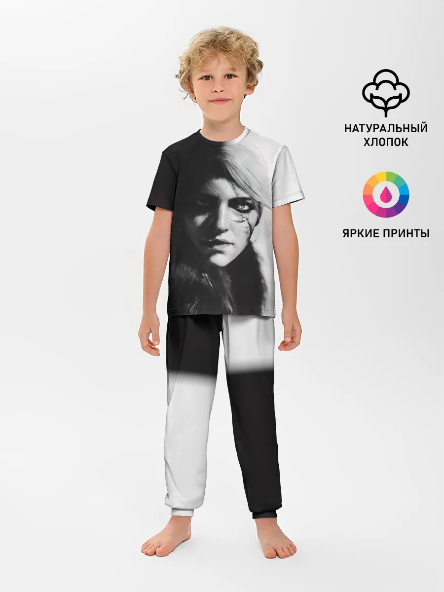 Детская пижама с брюками / Цирилла