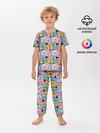 Детская пижама с брюками / Время приключений