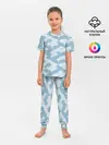 Детская пижама с брюками / Абстрактные волны