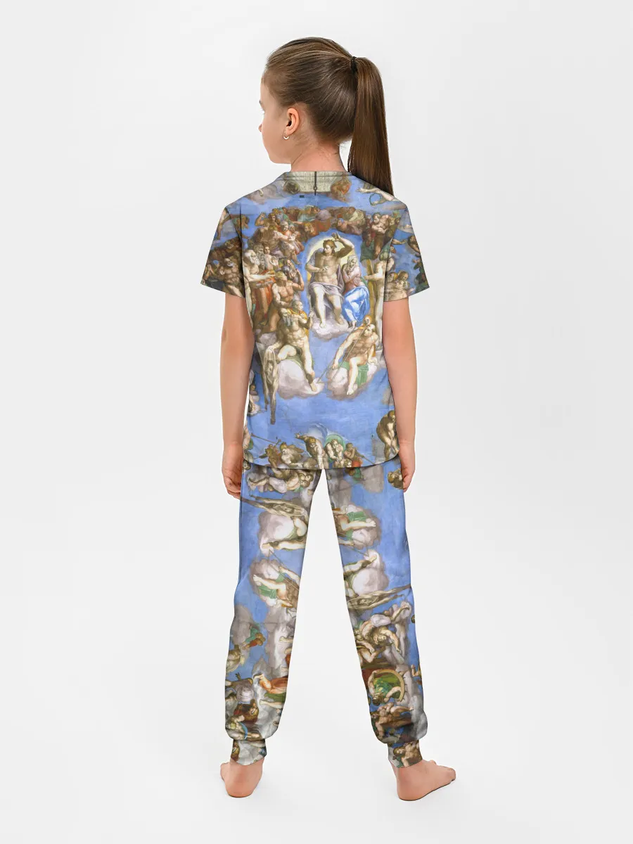 Детская пижама с брюками / Микеланджело страшный суд