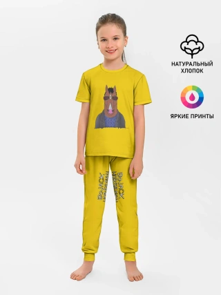 Детская пижама с брюками / Конь БоДжек