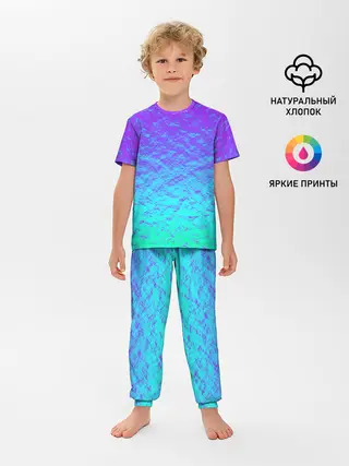 Детская пижама с брюками / ПЕРЛАМУТР