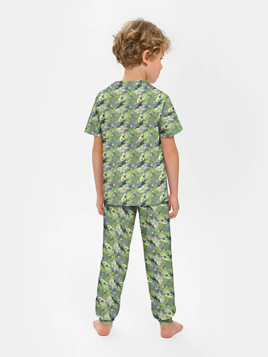 Детская пижама с брюками / Большой Теннис
