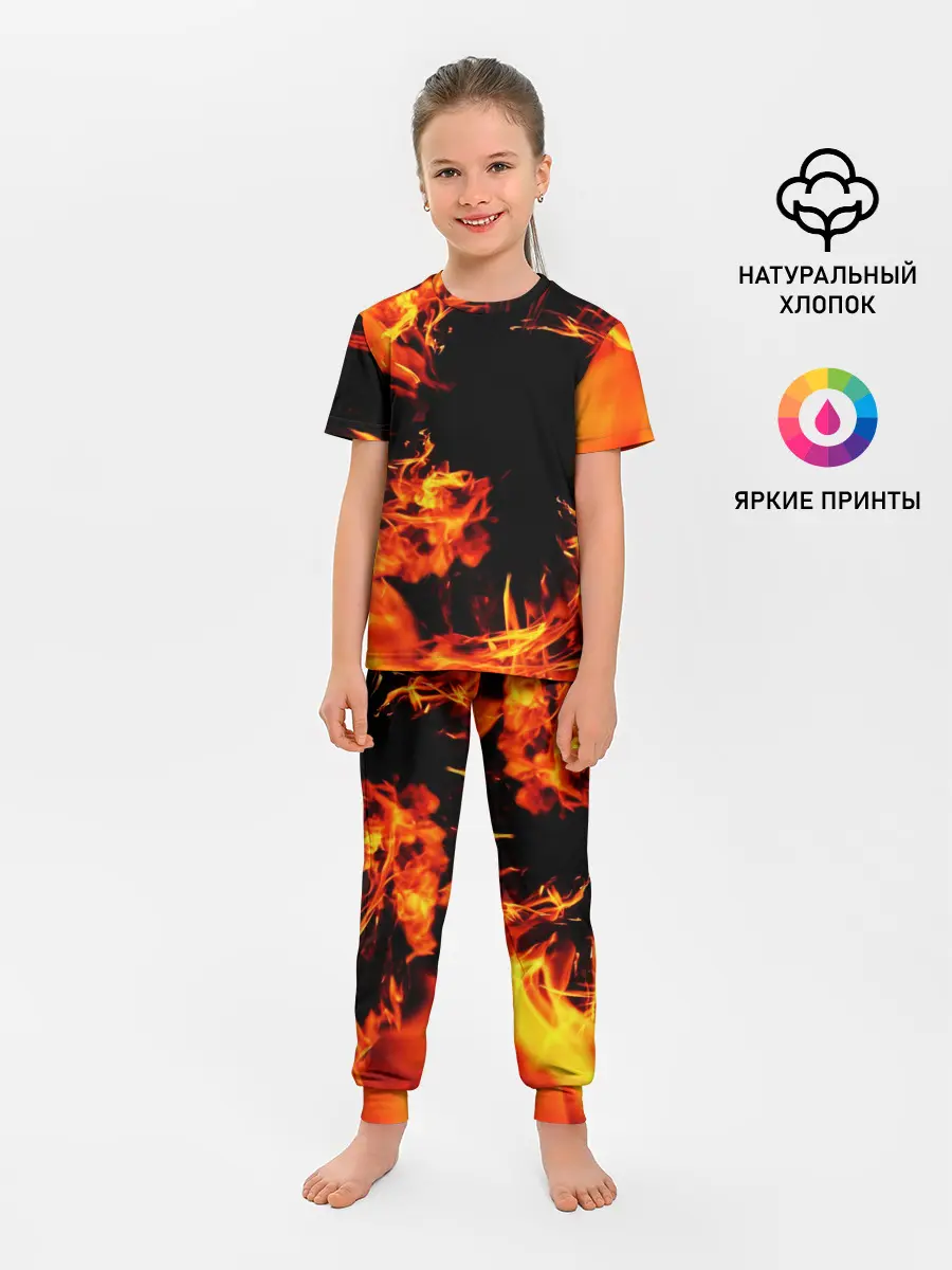 Детская пижама с брюками / ОГОНЬ | FIRE