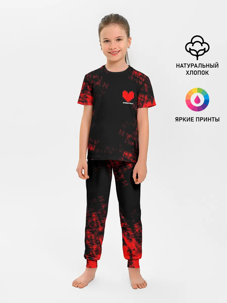 Детская пижама с брюками / UNDERTALE