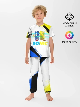Детская пижама с брюками / СУПЕР СОНИК