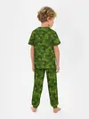 Детская пижама с брюками / Камуфляж | Котики