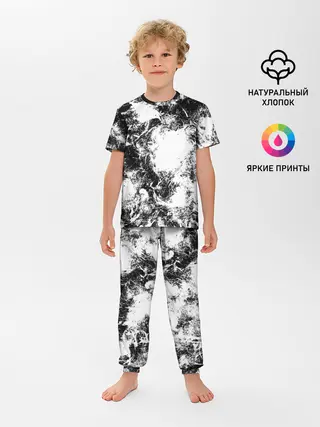 Детская пижама с брюками / Абстракция