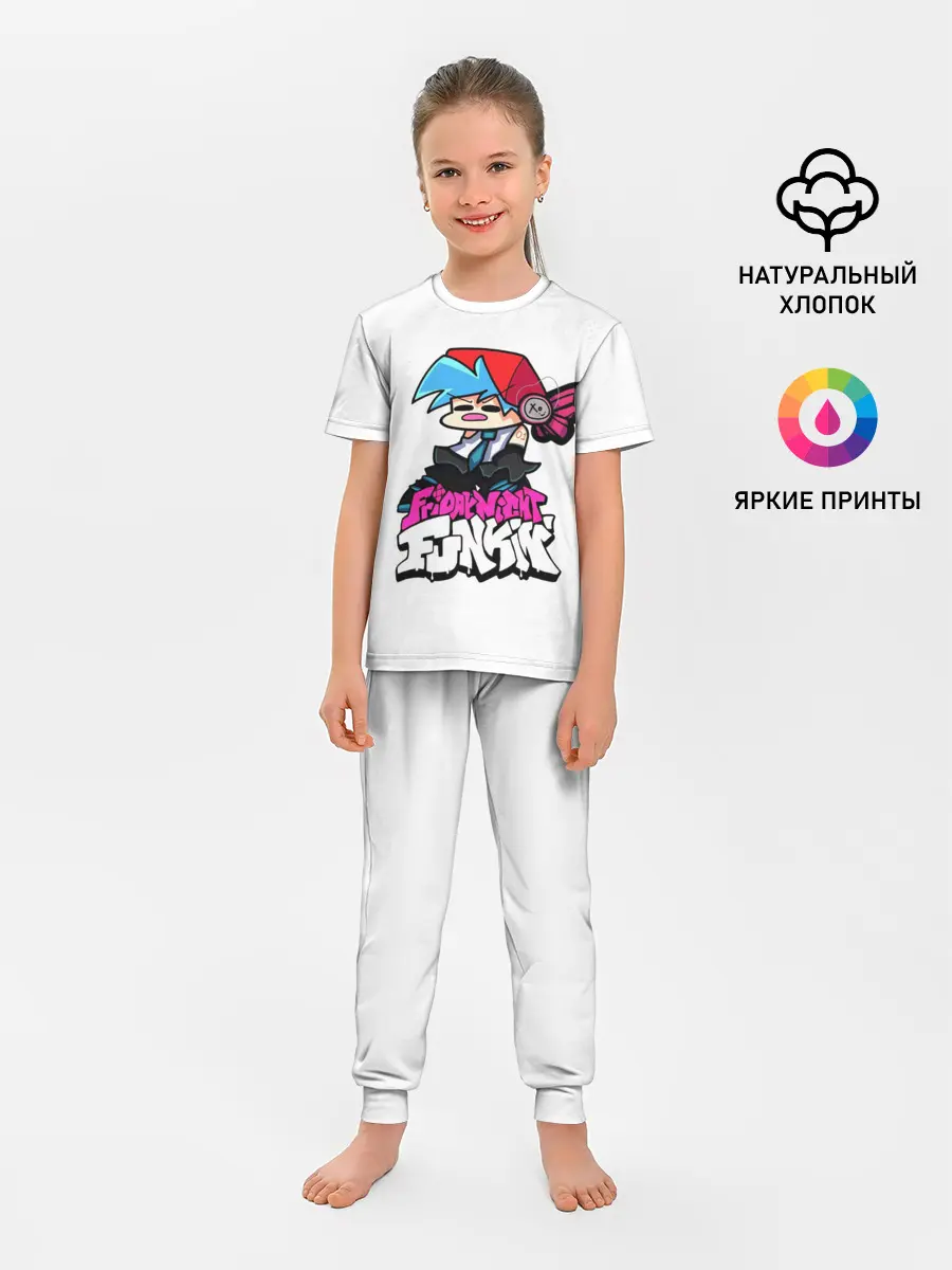 Детская пижама с брюками / Бойфренд