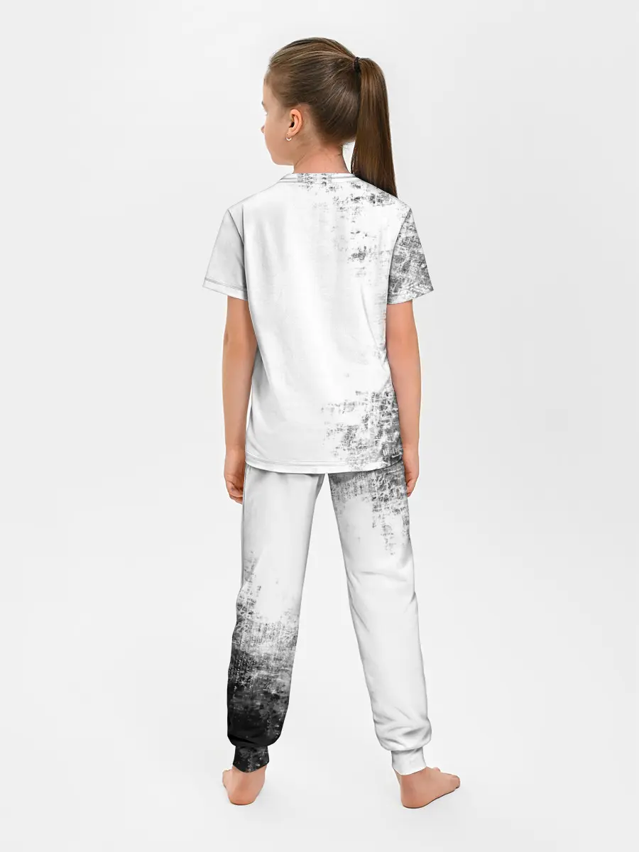 Детская пижама с брюками / Черный Аста демон Чёрный клевер