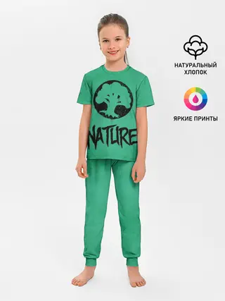 Детская пижама с брюками / Emblems Nature