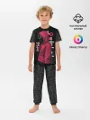 Детская пижама с брюками / ИГРА В КАЛЬМАРА, СТРАЖ КРУГ / БИНАРНЫЙ КОД
