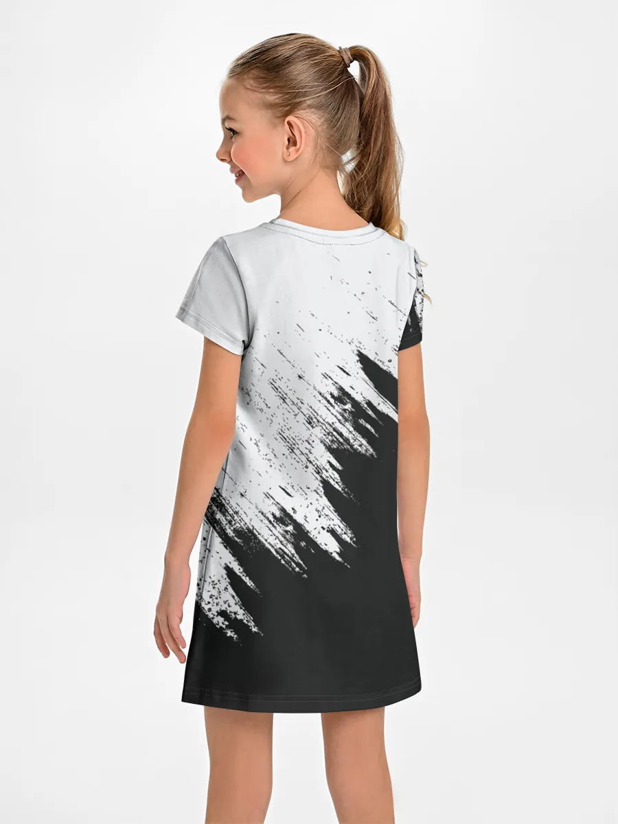 Детское платье / Краска и ничего лишнего!