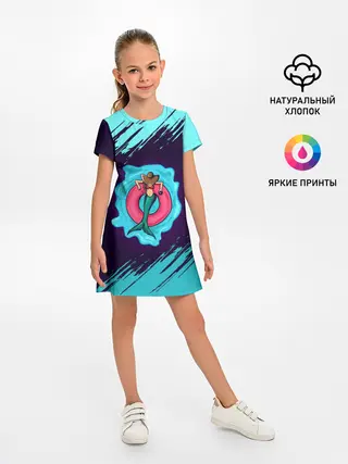 Детское платье / Русалка на отдыхе | Mermaid