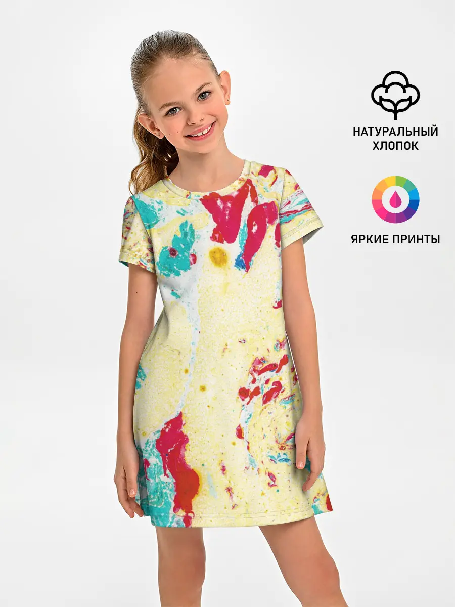 Детское платье / Текстура