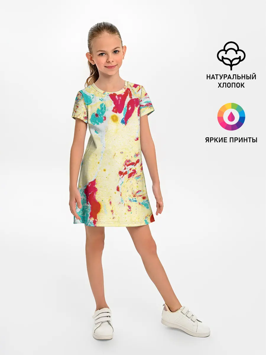 Детское платье / Текстура