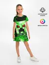Детское платье / MINECRAFT CREEPER
