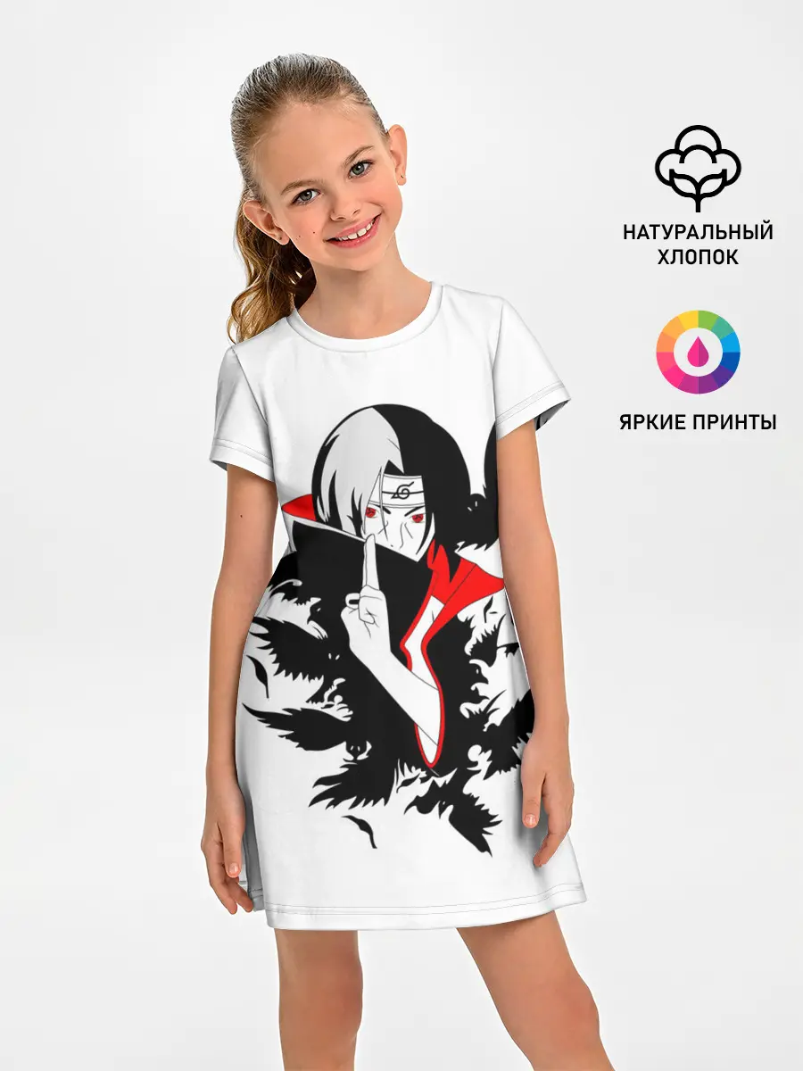 Детское платье / Человек и вороны аниме