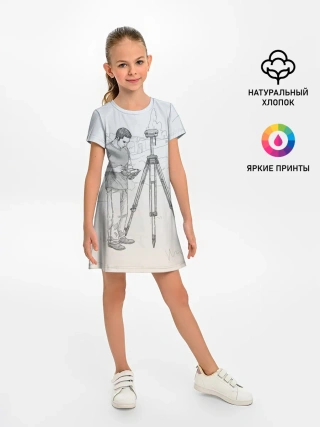 Детское платье / Парень с контроллером