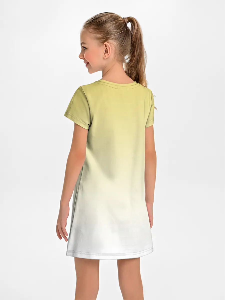 Детское платье / Лабрадор ретривер пес