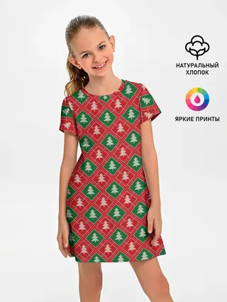 Детское платье / Ёлочки