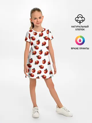 Детское платье / Нашествие божьих коровок