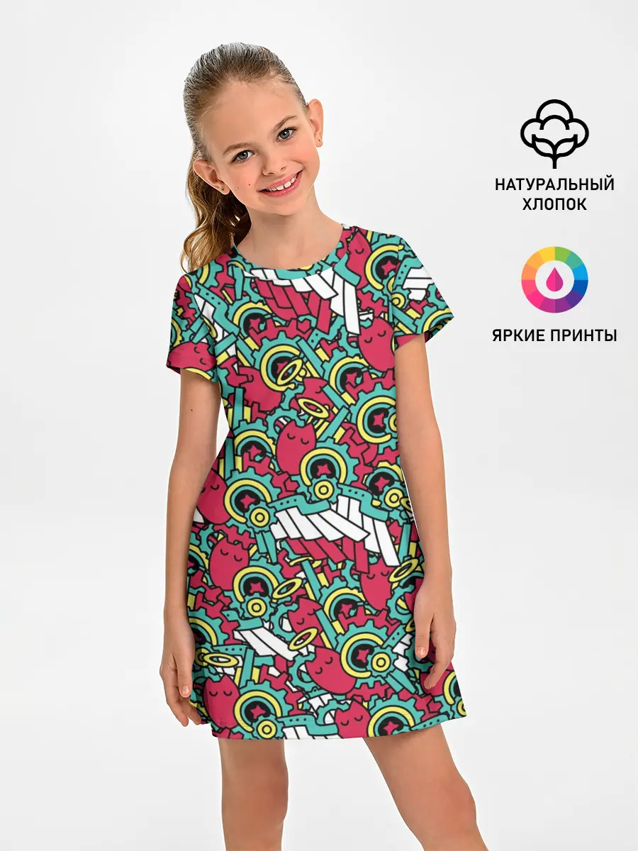Детское платье / РЭКИ КЯН ПАТТЕРН | SK8