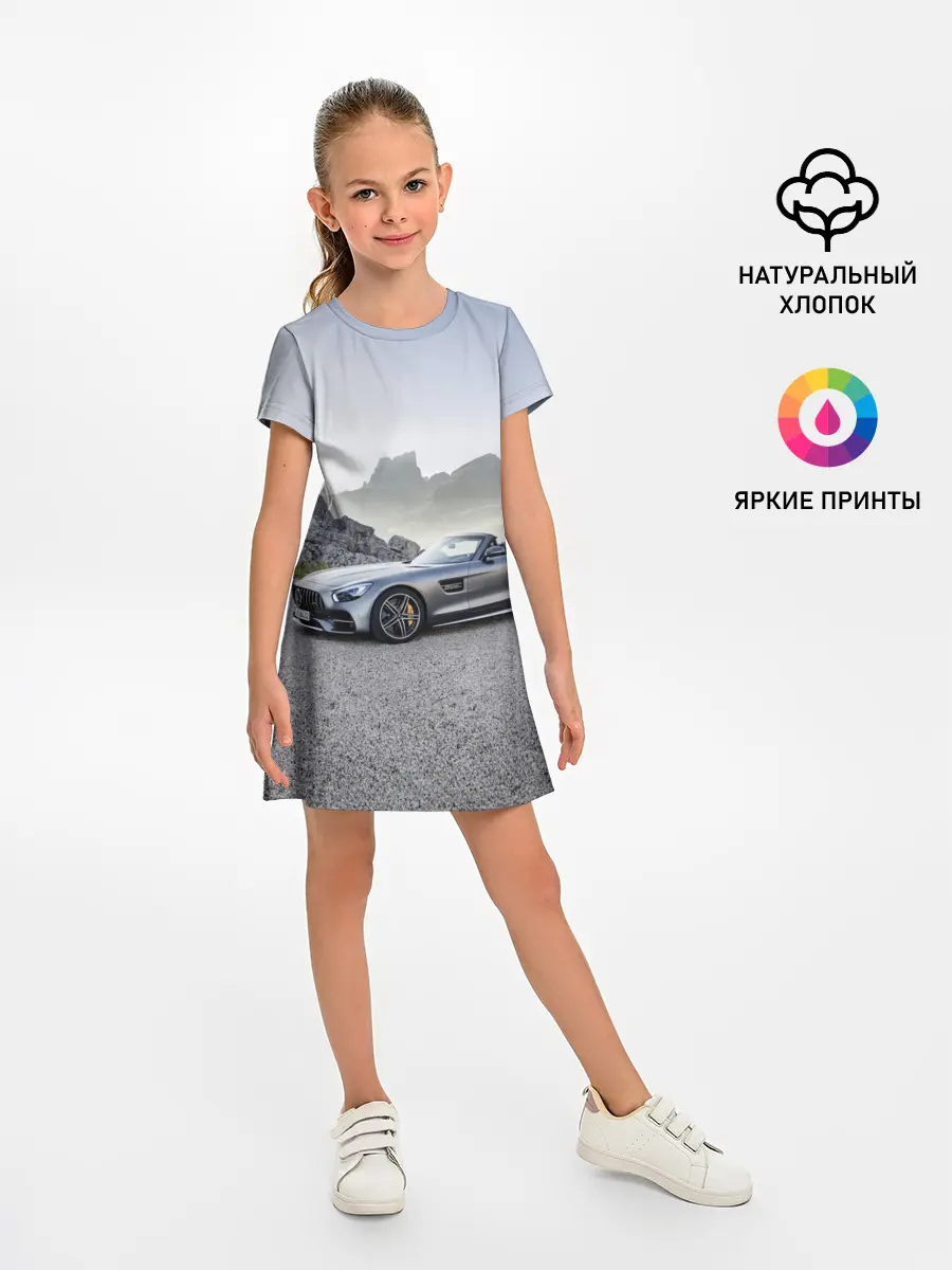 Детское платье / Mercedes V8 Biturbo