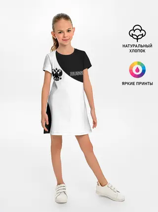 Детское платье / Россия Black&White
