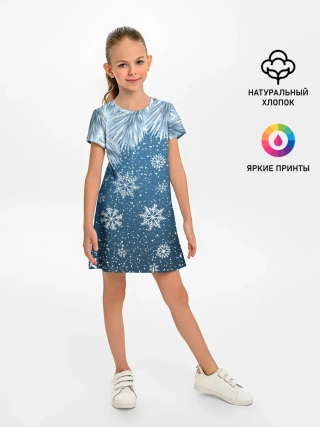 Детское платье / Снежное Настроенние