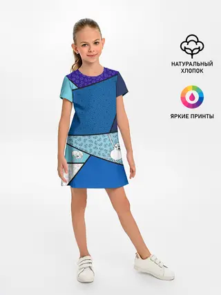 Детское платье / Finn&Jake. Geometric