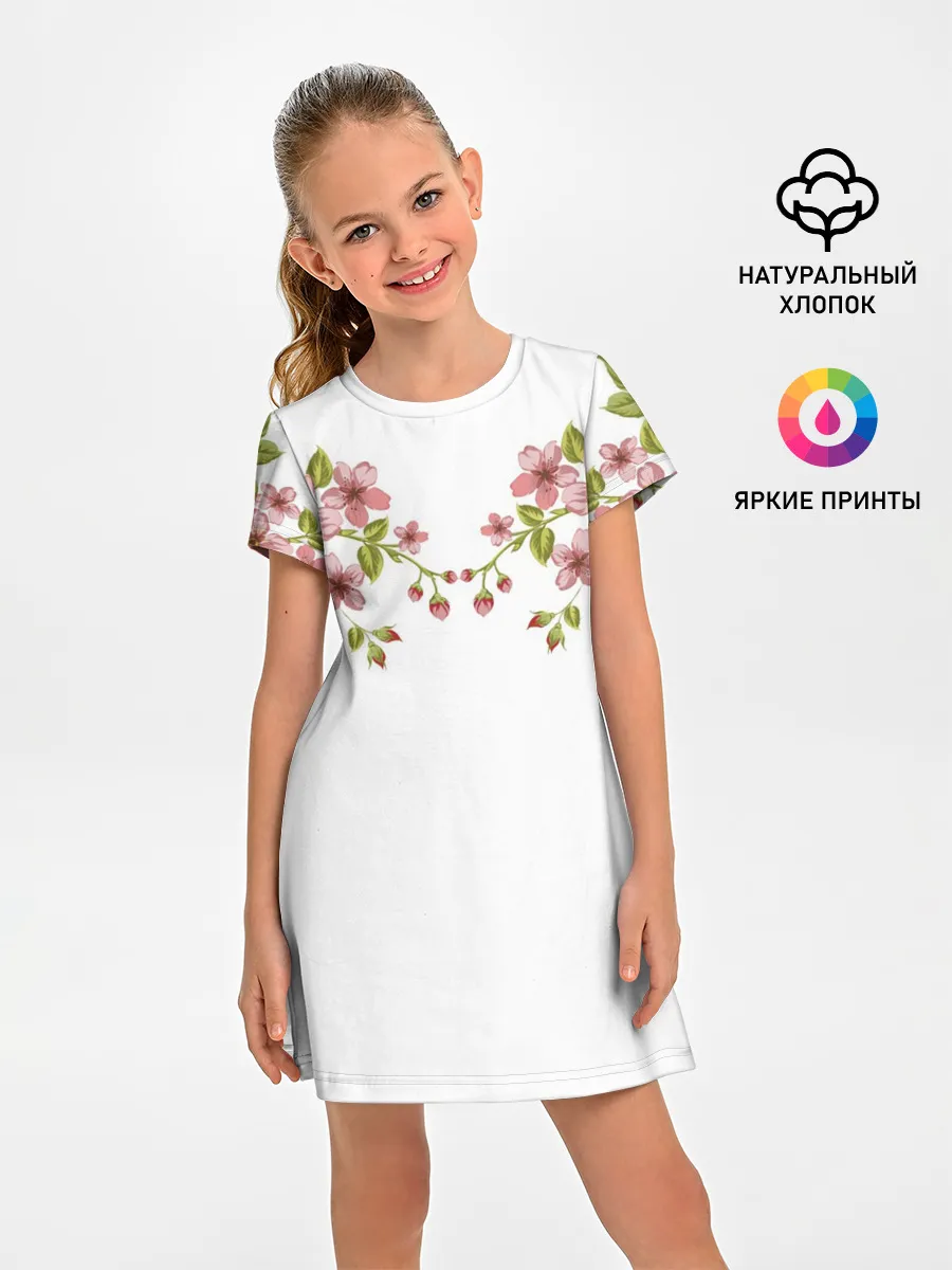 Детское платье / Цветы