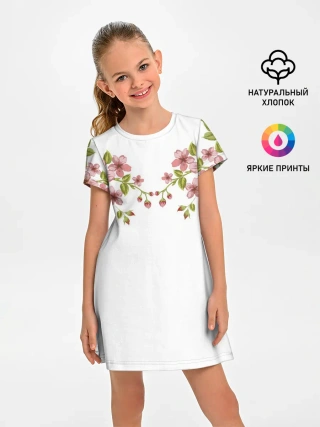 Детское платье / Цветы
