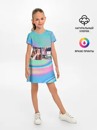 Детское платье / woman yelling at cat