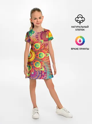 Детское платье / Тропики