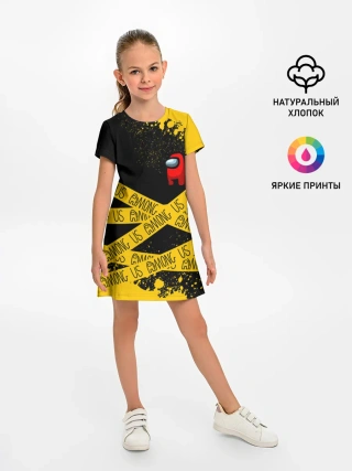 Детское платье / AMONG US / Амонг Ас