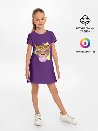 Детское платье / Тигр БАБЛ ГАМ