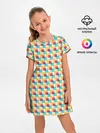 Детское платье / Красочные кубы