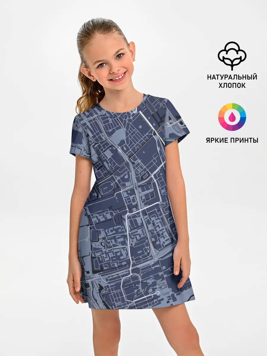Детское платье / генплан города